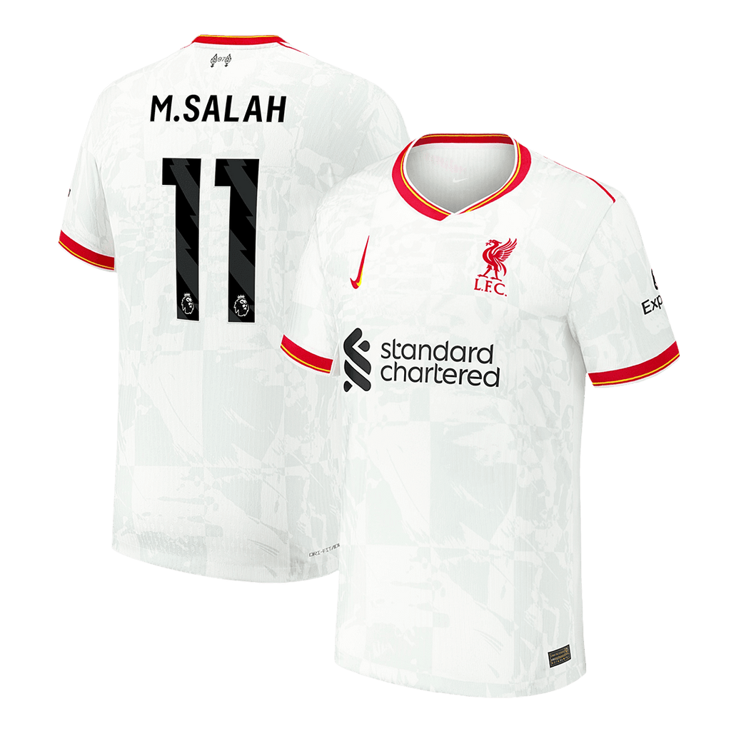 Liverpool M.SALAH #11 Third Away Soccer Jersey Authentic 2024/25 - Football Shirt | SmartJerseys | Official Quality