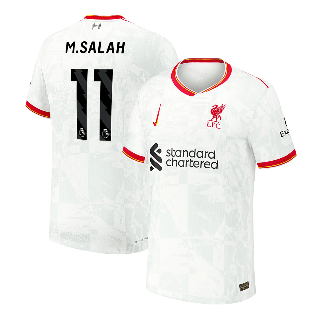 Liverpool M.SALAH #11 Third Away Soccer Jersey Authentic 2024/25 - Football Shirt | SmartJerseys | Official Quality