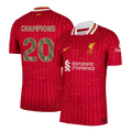 Liverpool CHAMPIONS #20 Home Soccer Jersey Authentic 2024/25 - Football Shirt | SmartJerseys | Official Quality