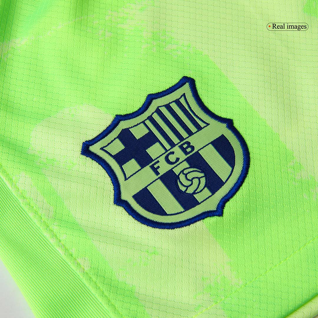 Barcelona Third Away Soccer Jersey Kit 2024/25 (Jersey+Shorts+Socks)