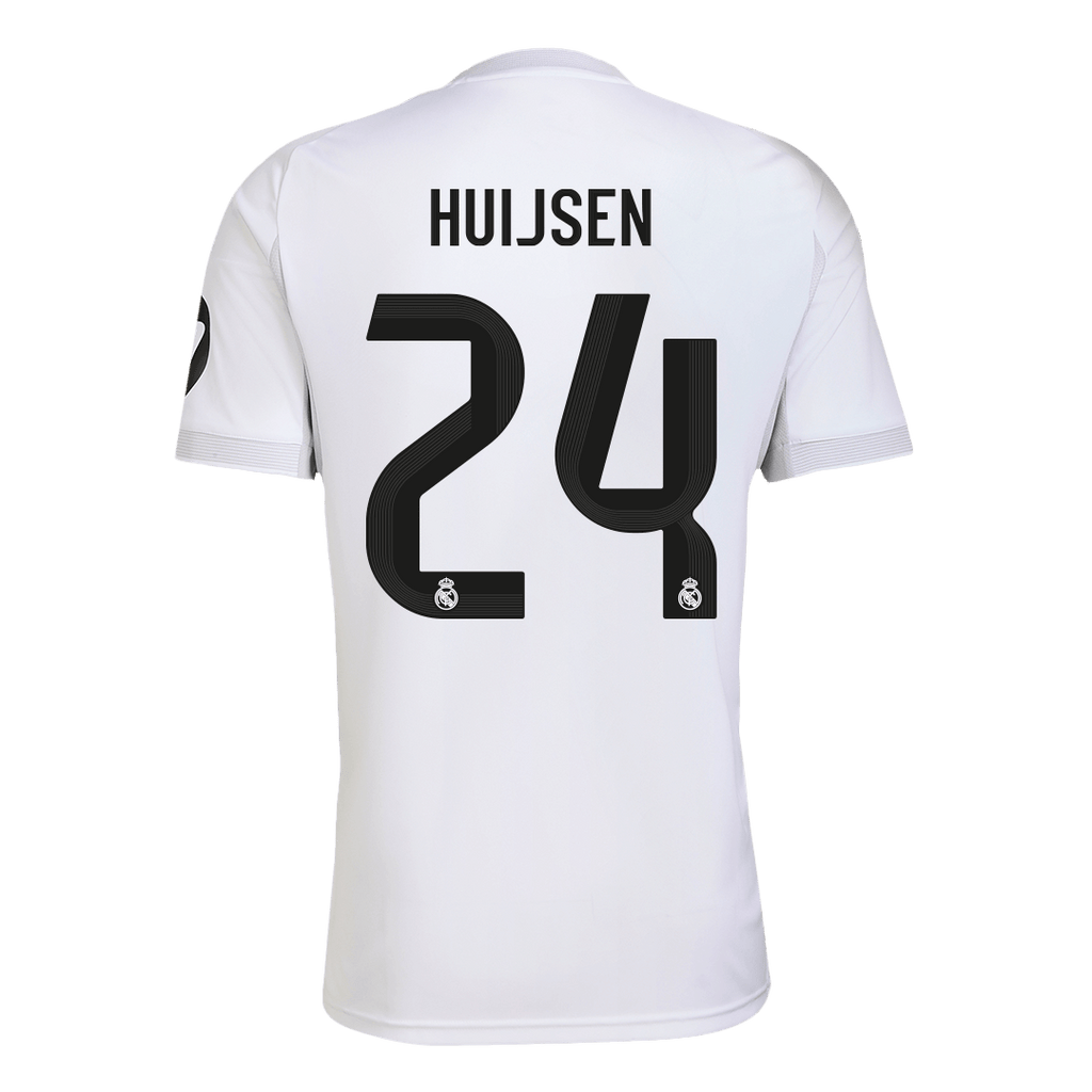 Real Madrid HUIJSEN #24 Home Soccer Jersey 2025/26