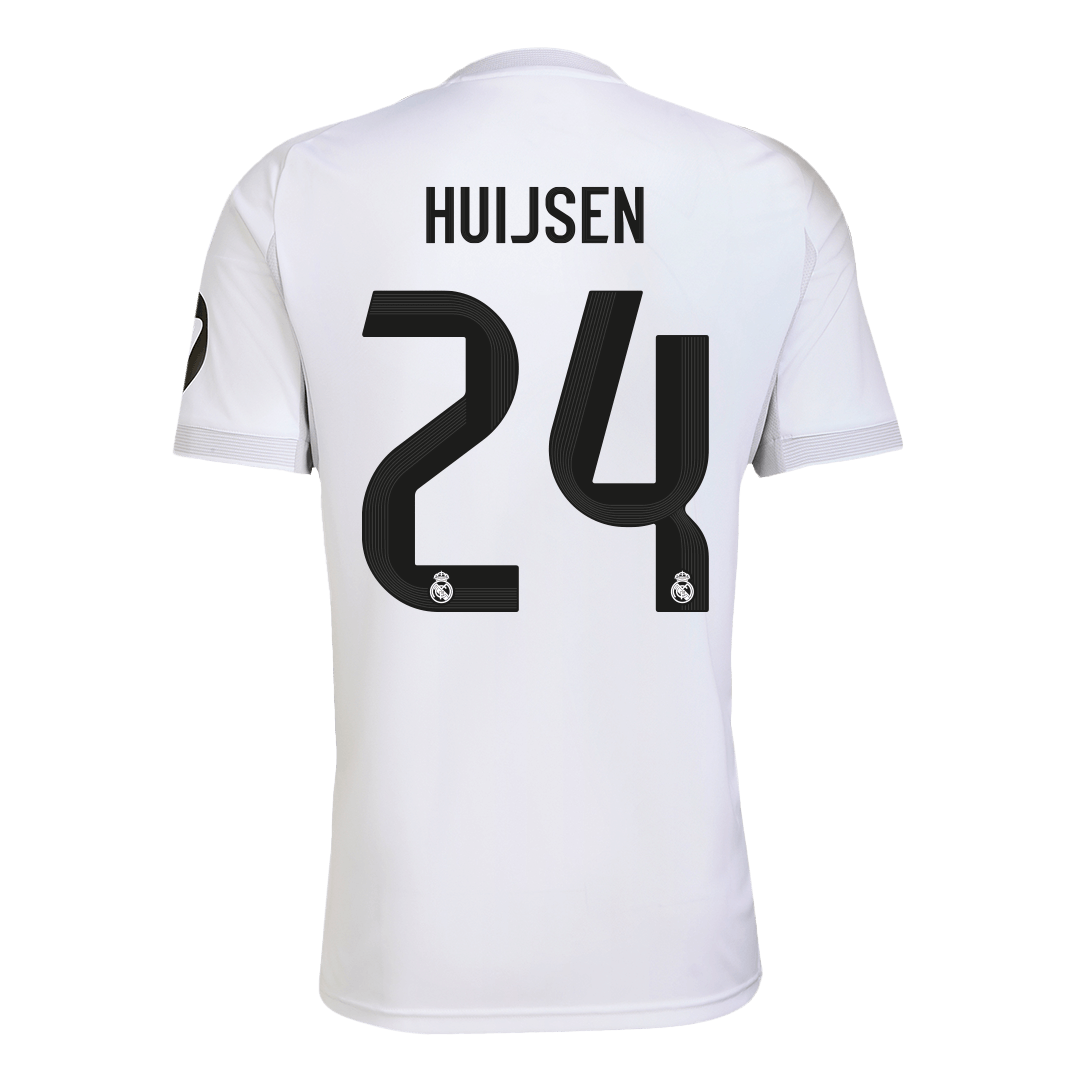 Real Madrid HUIJSEN #24 Home Soccer Jersey 2025/26