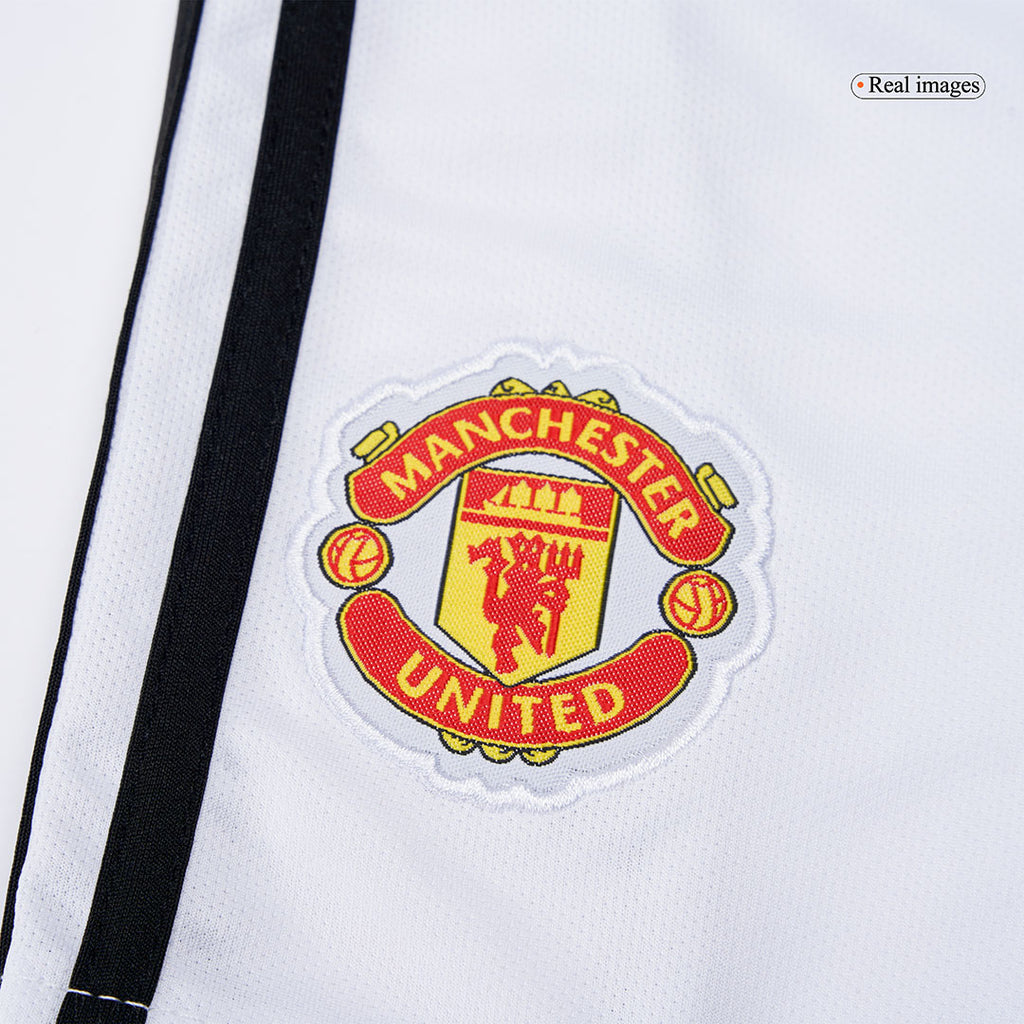 Manchester United Home Soccer Jersey Kit 2025/26 Kids(Jersey+Shorts)