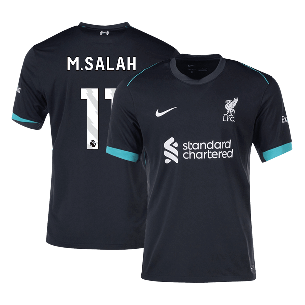 Liverpool M.SALAH #11 Away Soccer Jersey 2024/25 - Football Shirt | SmartJerseys | Official Quality