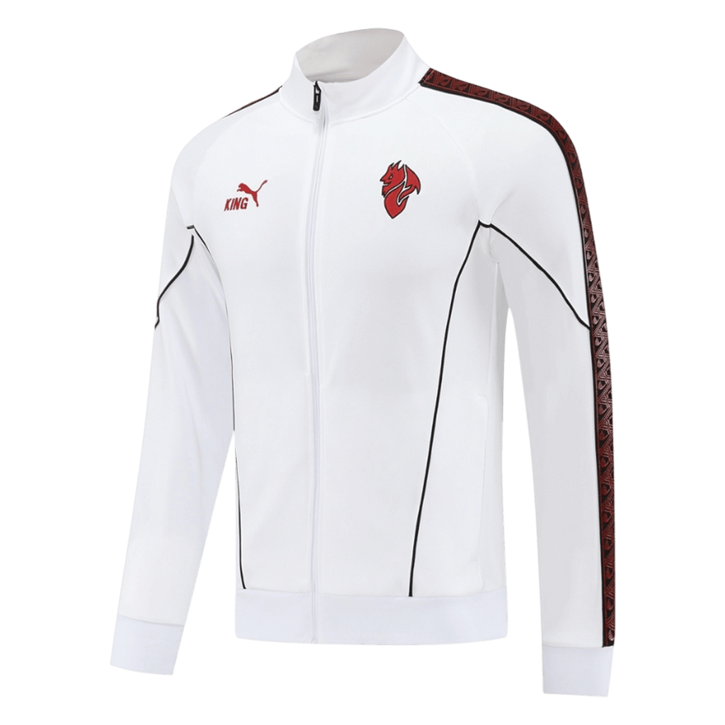 Chaqueta de entrenamiento blanca del AC Milan 25/26