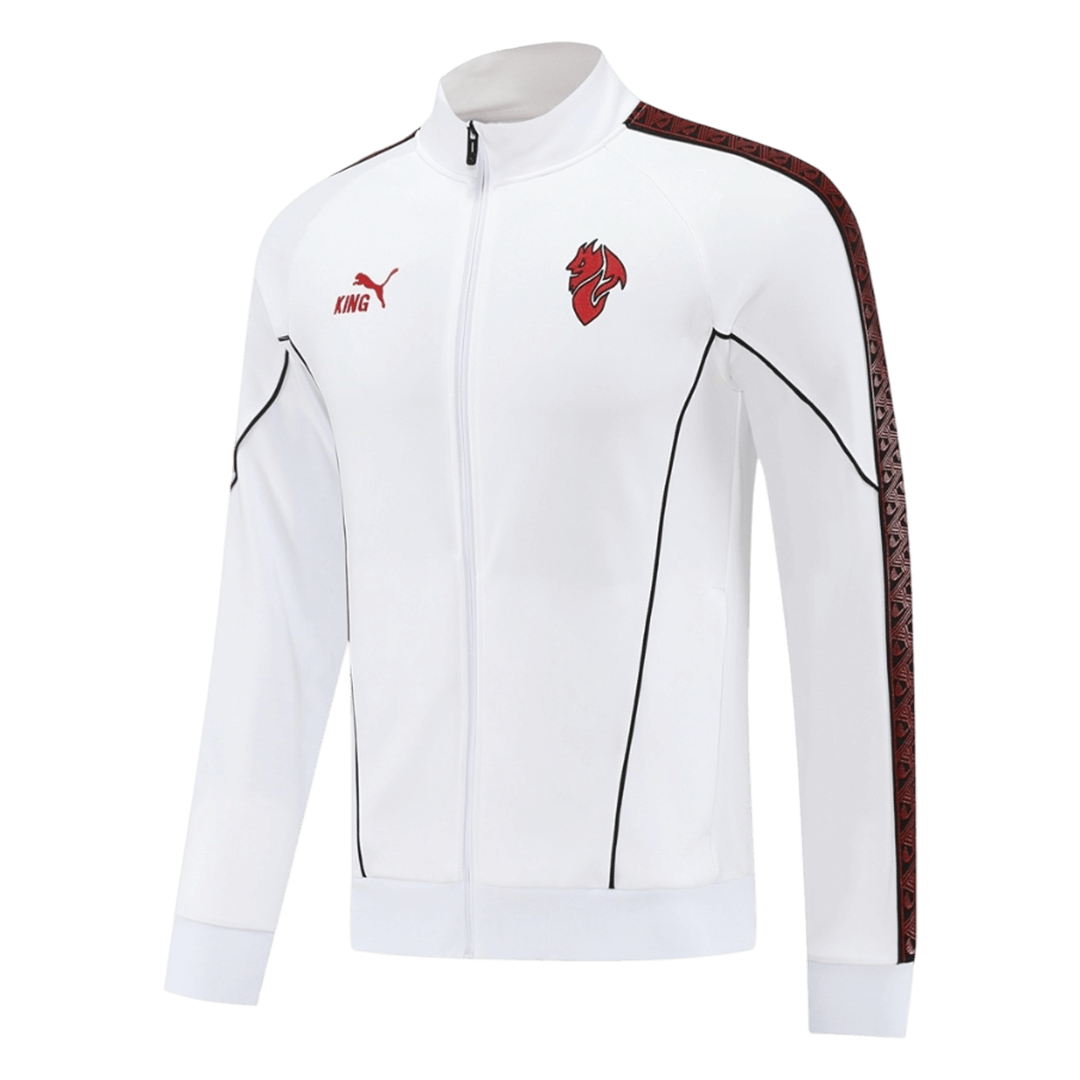 Chaqueta de entrenamiento blanca del AC Milan 25/26