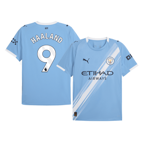 HAALAND #9 Manchester City Home Soccer Jersey 2025/26 Blue - Football Shirt | SmartJerseys | Official Quality