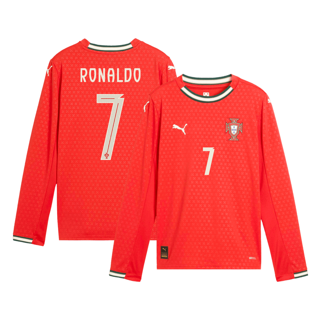 Portugal RONALDO #7 Home Soccer Jersey 2025 - Football Shirt | SmartJerseys | Official Quality