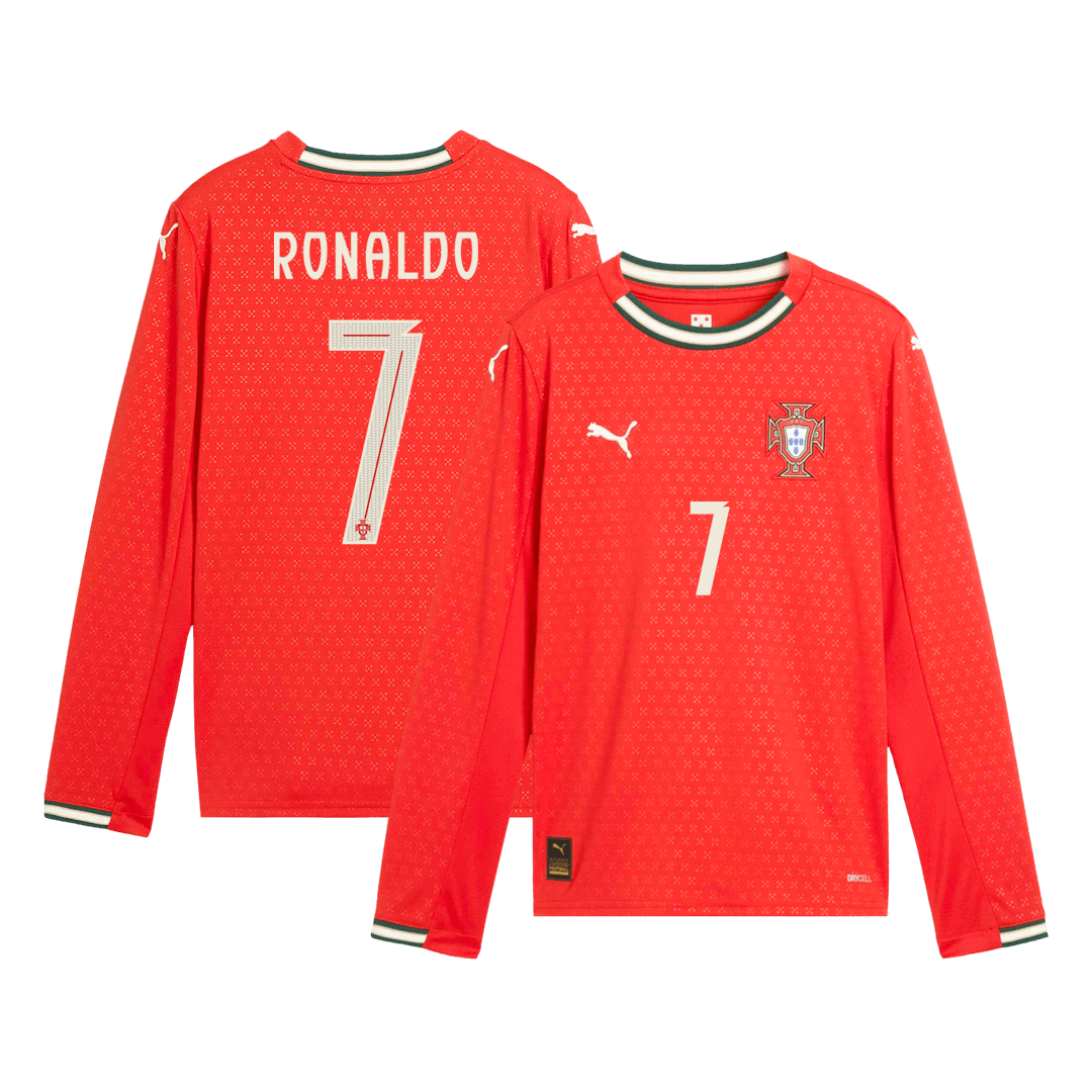 Portugal RONALDO #7 Home Soccer Jersey 2025 - Football Shirt | SmartJerseys | Official Quality