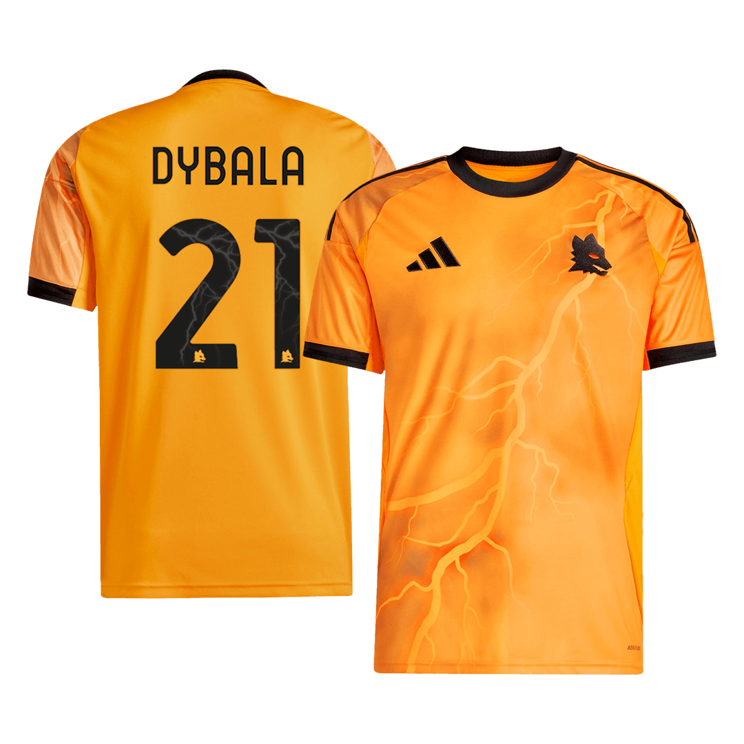 Roma DYBALA #21 Away Soccer Jersey 2025/26 - Football Shirt | SmartJerseys | Official Quality
