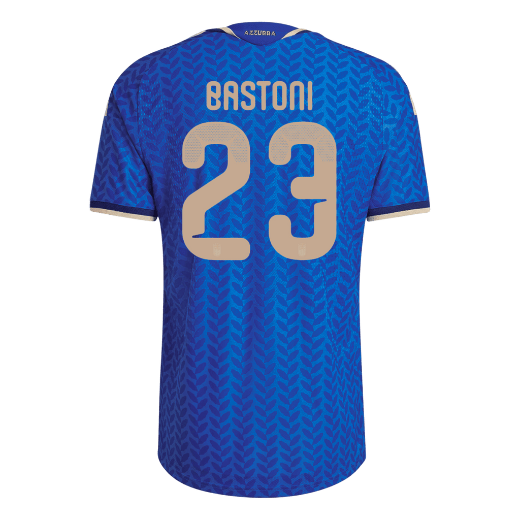Camiseta de fútbol local auténtica de Italia BASTONI #23 2026