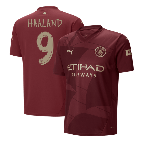Manchester City HAALAND #9 Third Away Soccer Jersey 2024/25 - UCL Edition - Football Shirt | SmartJerseys | Official Quality