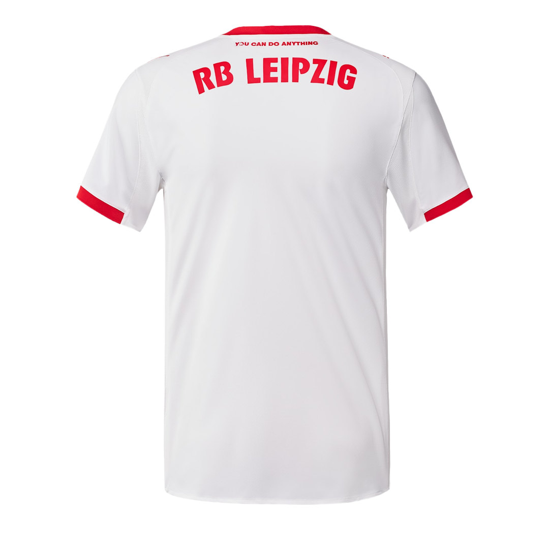 Camiseta de fútbol local auténtica del RB Leipzig 25/26 blanca