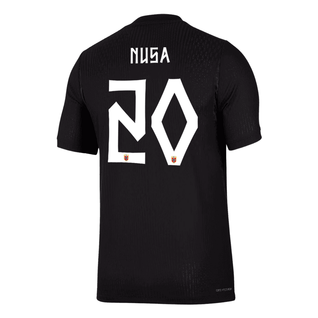 Norway NUSA #20 Away Soccer Jersey Authentic 2026