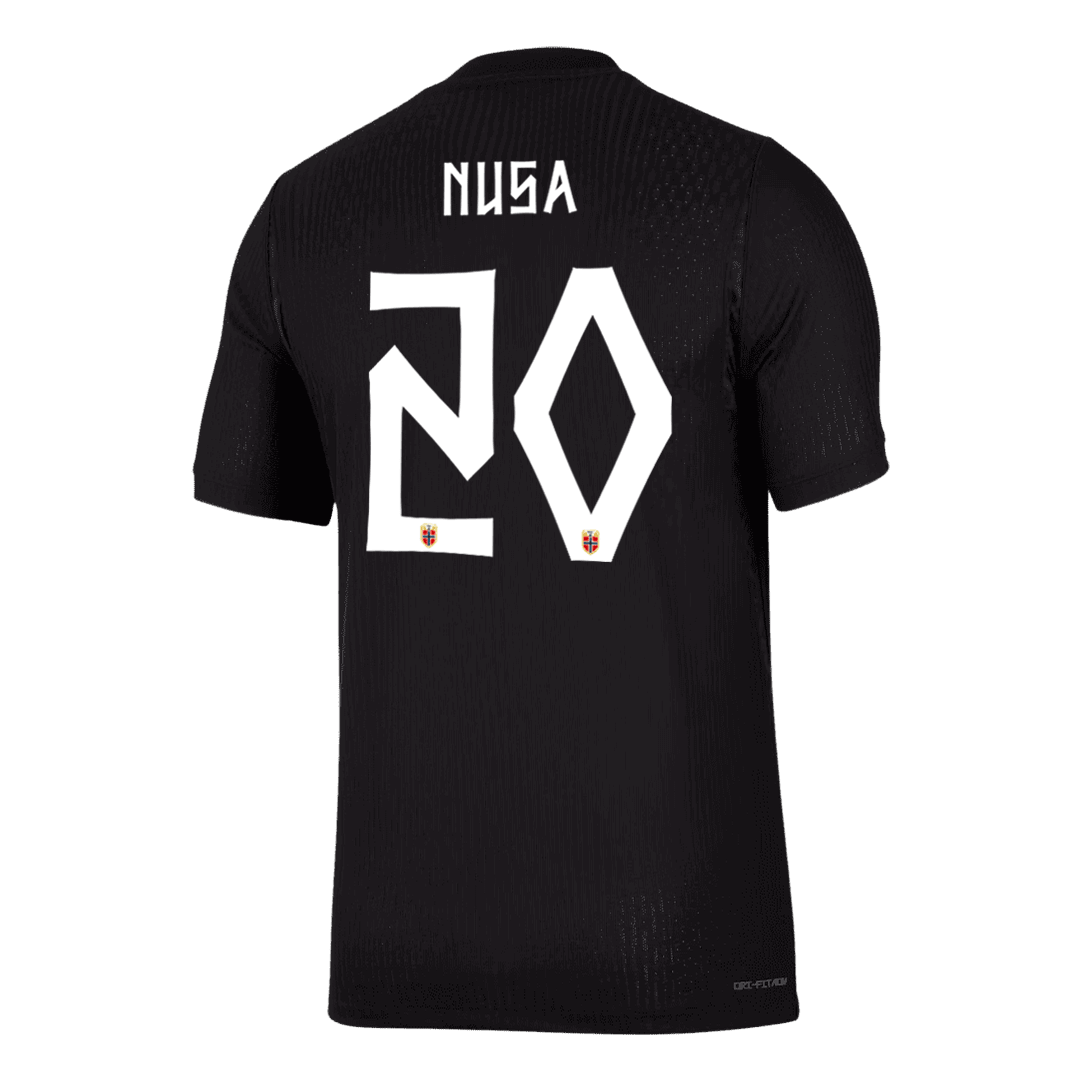 Norway NUSA #20 Away Soccer Jersey Authentic 2026