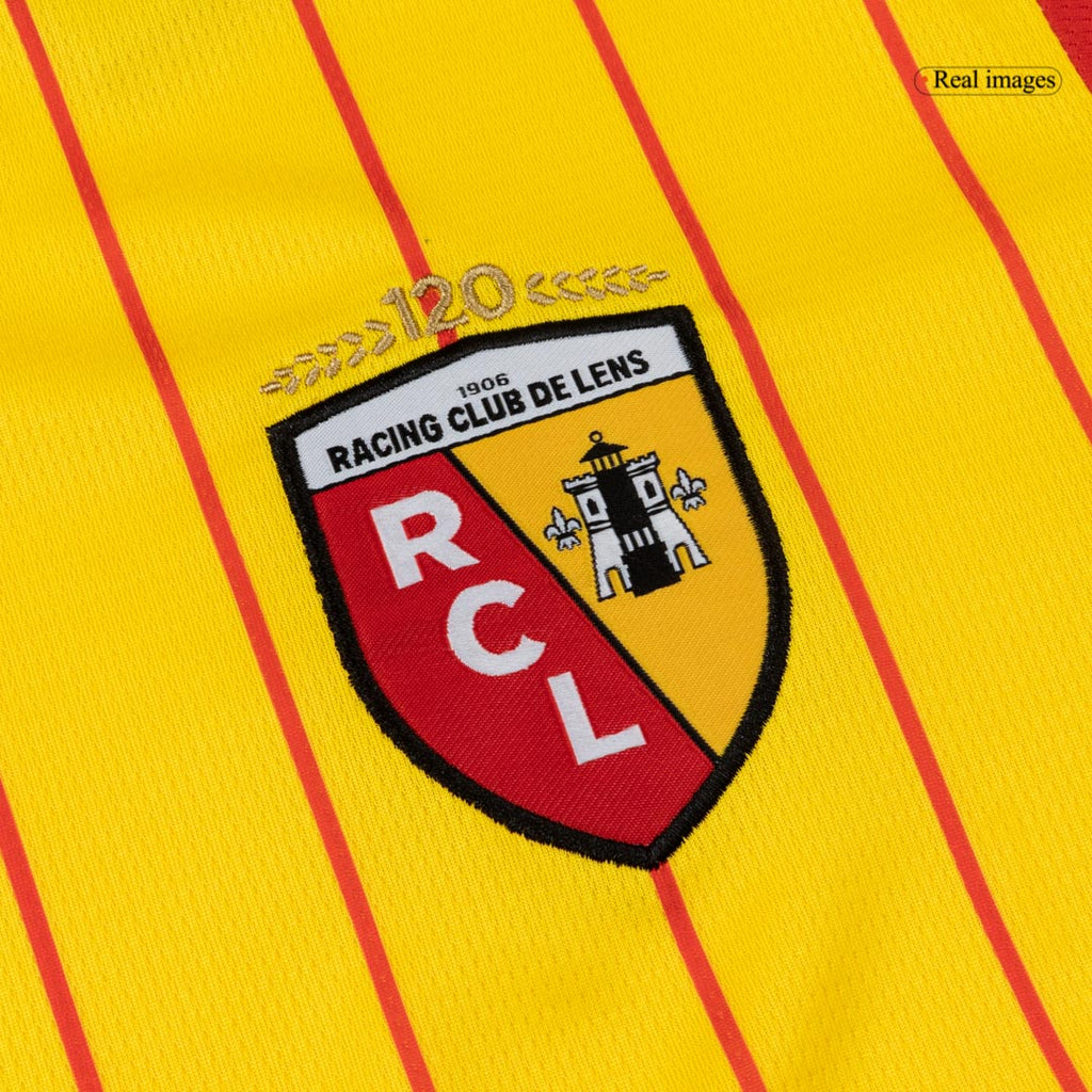 RC Lens THAUVIN #10 Home Soccer Jersey 2025/26