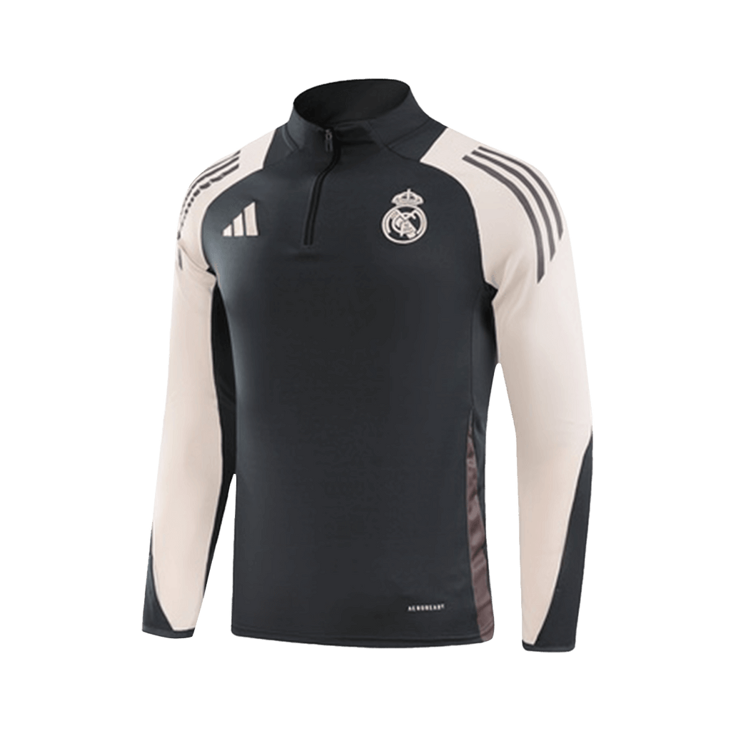Real Madrid Sweatshirt Kit 2024/25 - Gray (Top+Pants)