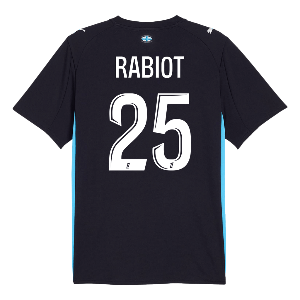 Camiseta de fútbol Marsella RABIOT #25 Segunda 2025/26