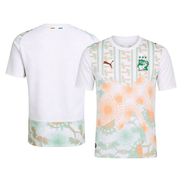 Côte d'Ivoire Away Soccer Jersey World Cup 2026 White