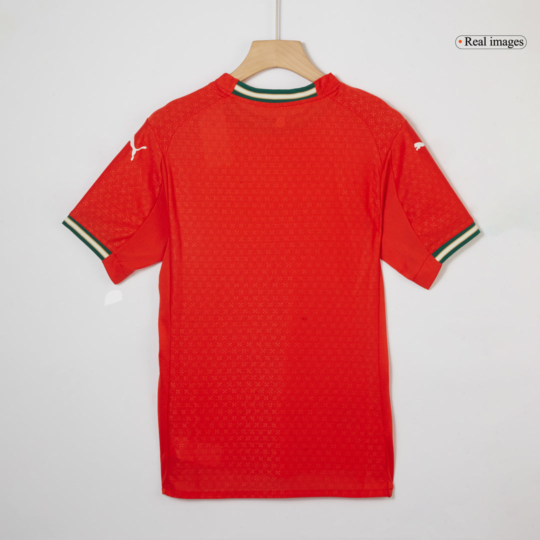 Portugal RONALDO #7 Home Soccer Jersey Authentic 2025