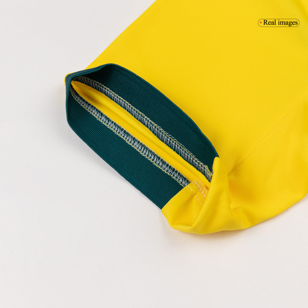Camiseta de fútbol local de Brasil Copa Mundial 2026 Amarilla