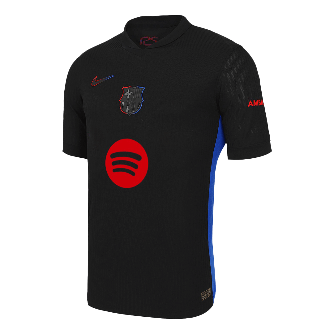Barcelona Away Soccer Jersey Authentic 2024/25 - Spotify Logo Without Text - Football Shirt | SmartJerseys | Official Quality