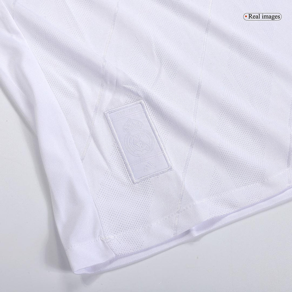 17/18 Real Madrid Home White Retro Jerseys Shirt(Player Version)