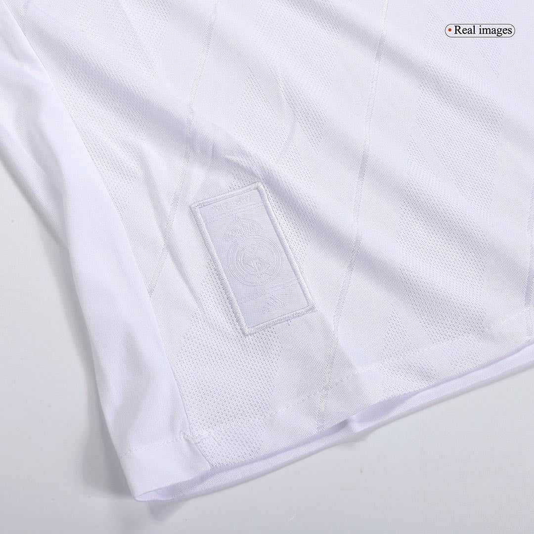 17/18 Real Madrid Home White Retro Jerseys Shirt(Player Version)