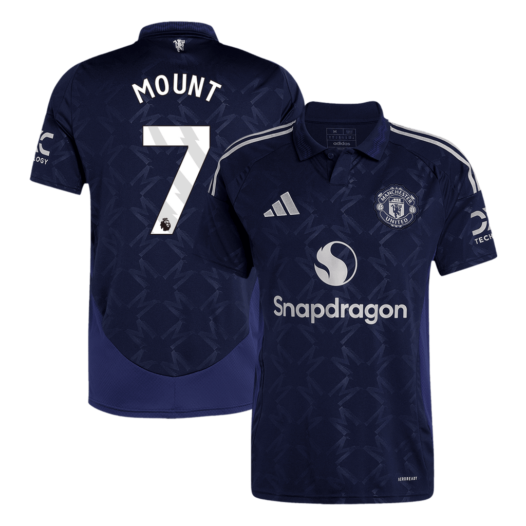 Manchester United MOUNT #7 Away Soccer Jersey 2024/25