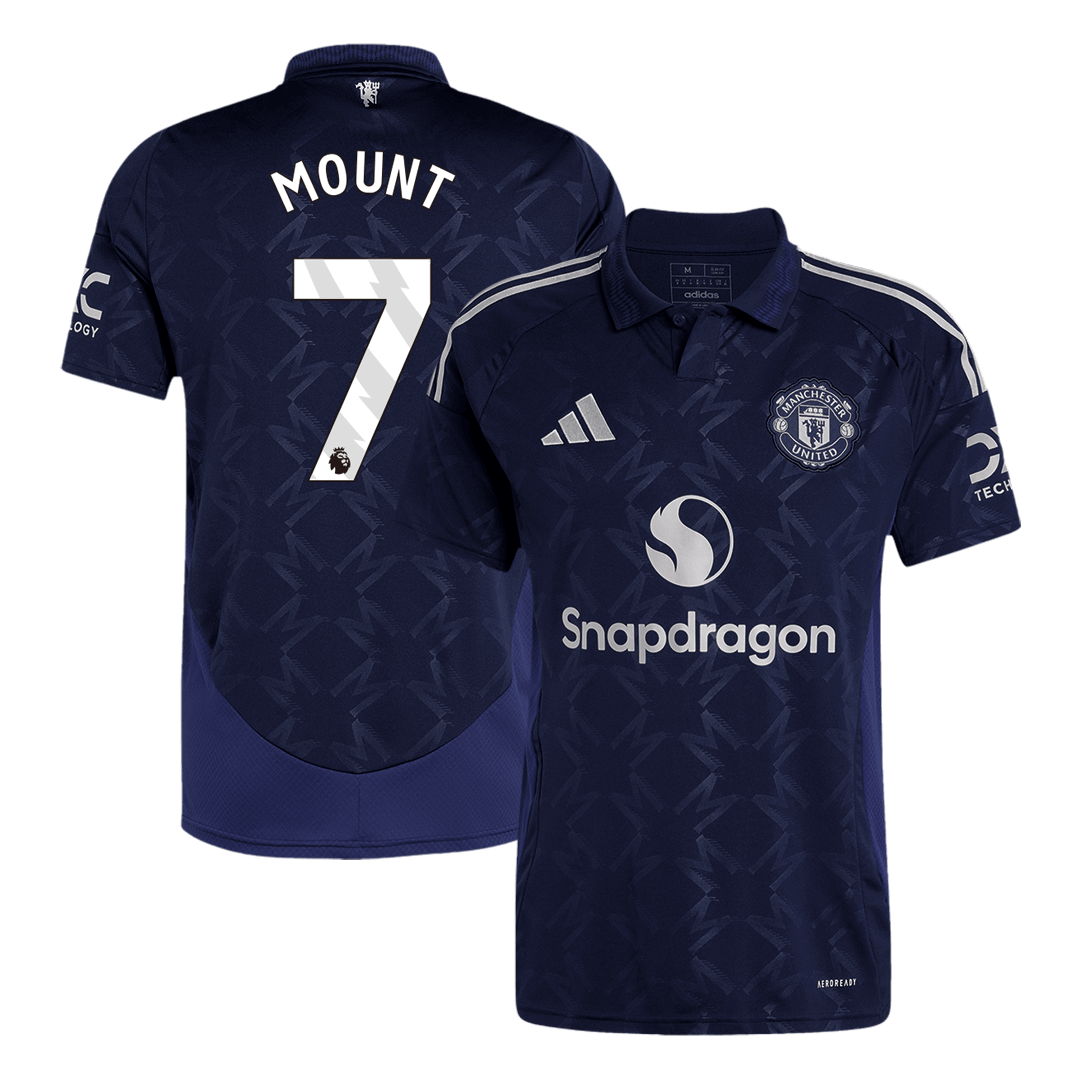 Manchester United MOUNT #7 Away Soccer Jersey 2024/25