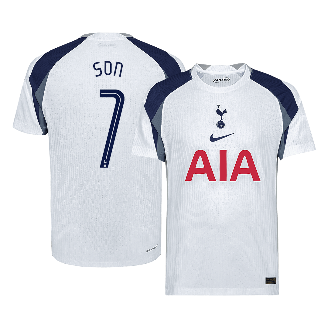 Tottenham Hotspur SON #7 Home Soccer Jersey Authentic 2025/26 - UCL Edition - Football Shirt | SmartJerseys | Official Quality
