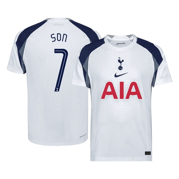 Tottenham Hotspur SON #7 Home Soccer Jersey Authentic 2025/26 - UCL Edition - Football Shirt | SmartJerseys | Official Quality