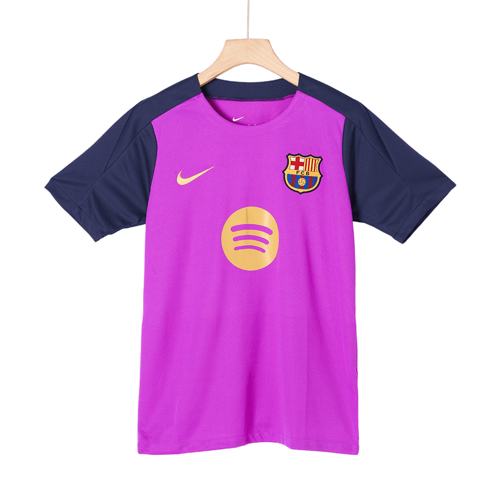Camiseta de entrenamiento prepartido del Barcelona 2025/26 - Morada