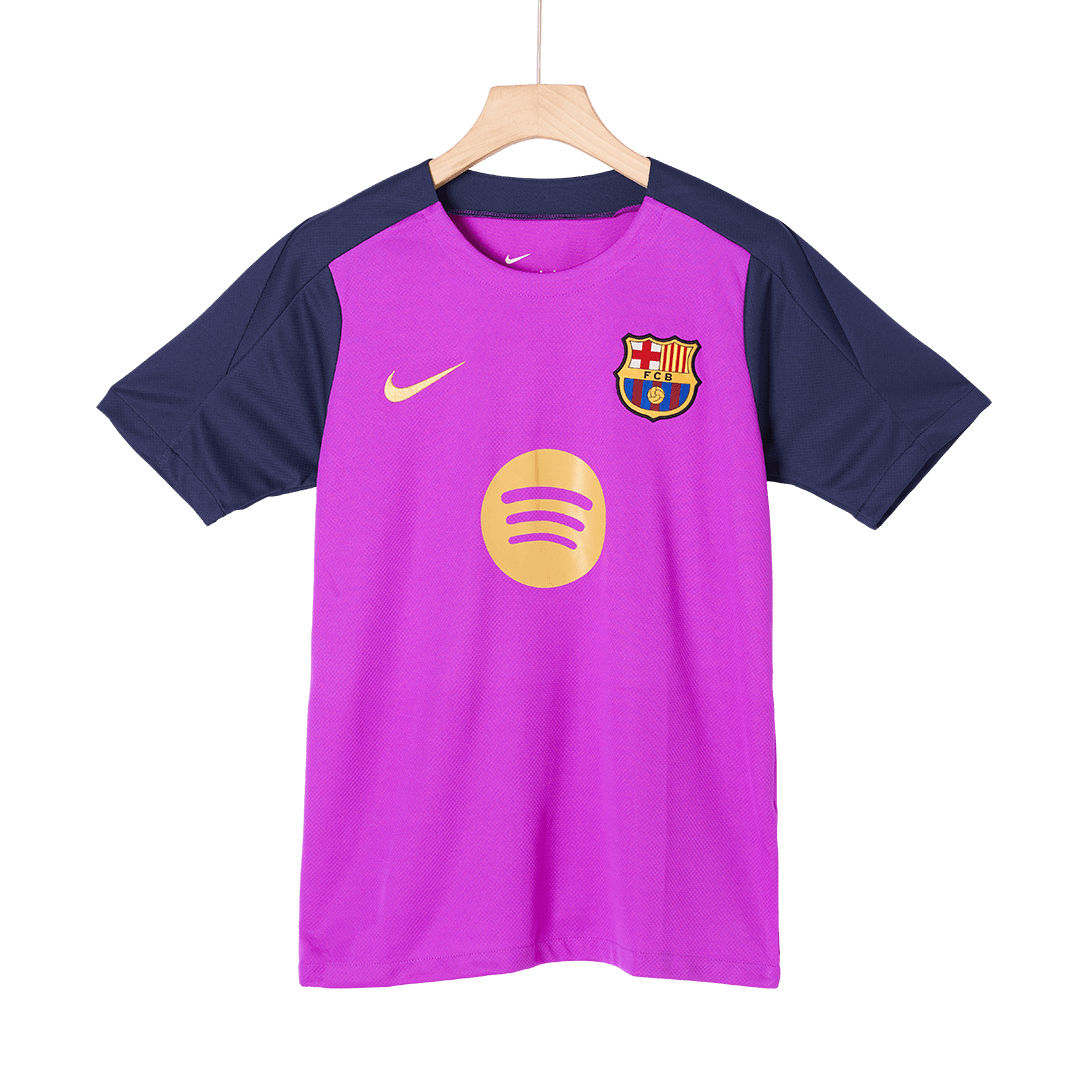 Camiseta de entrenamiento prepartido del Barcelona 2025/26 - Morada