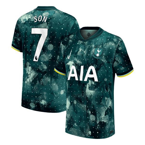 Tottenham Hotspur SON #7 Third Away Soccer Jersey 2024/25 - Football Shirt | SmartJerseys | Official Quality
