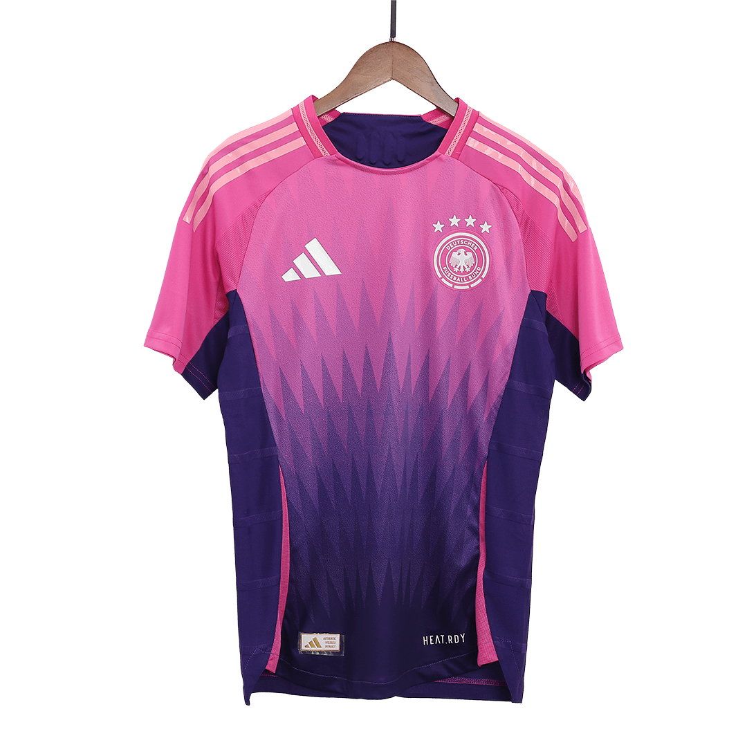 Camiseta de visitante auténtica de Alemania para la Eurocopa 2024
