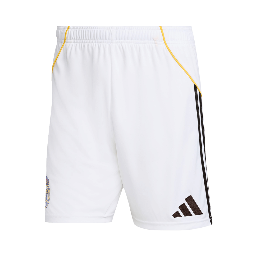 Real Madrid Home Soccer Shorts 2025/26 - Football Shirt | SmartJerseys | Official Quality