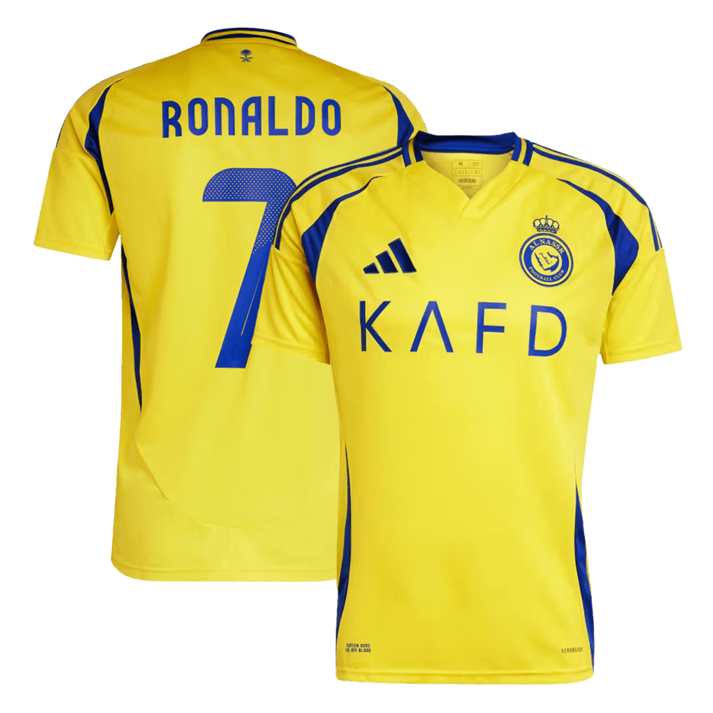 Al Nassr RONALDO #7 Home Soccer Jersey 2024/25 - ACL - Football Shirt | SmartJerseys | Official Quality