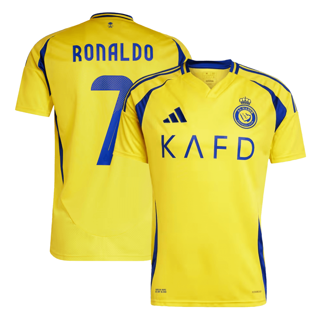 Al Nassr RONALDO #7 Home Soccer Jersey 2024/25 - ACL - Football Shirt | SmartJerseys | Official Quality