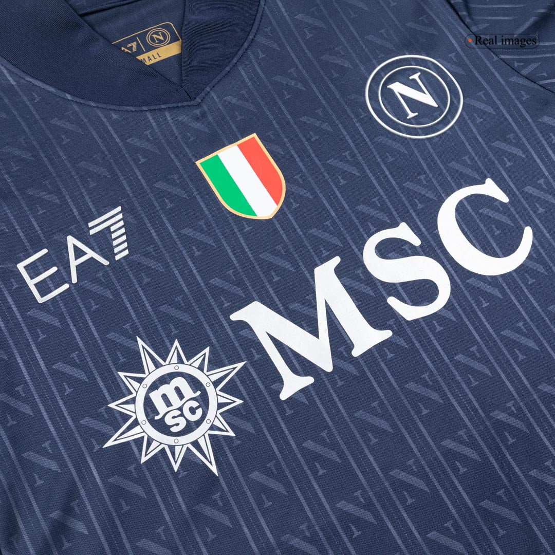 Camiseta de fútbol visitante del Napoli 2025/26 (tercera equipación)