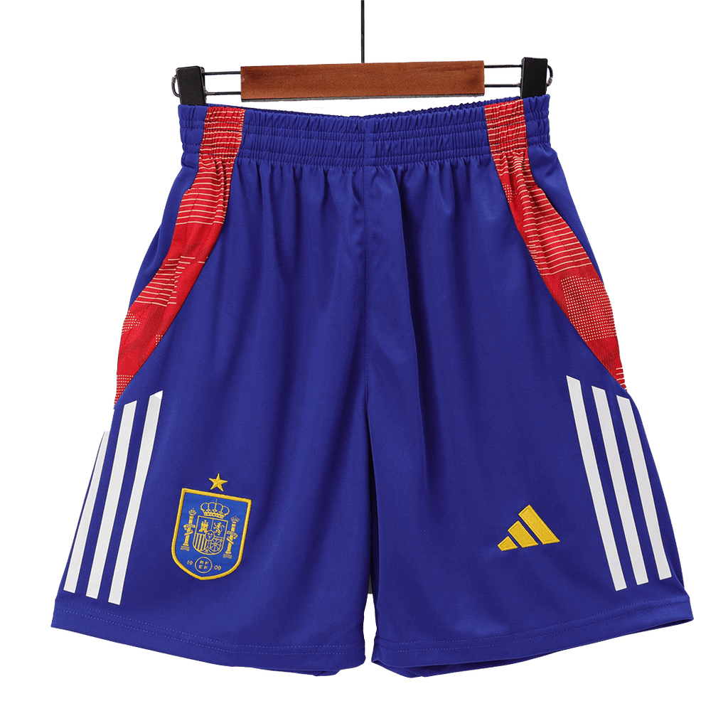 Pantalón corto de fútbol de entrenamiento prepartido de España 2024
