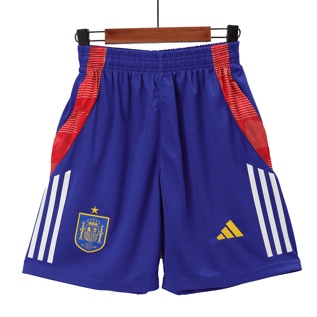 Pantalón corto de fútbol de entrenamiento prepartido de España 2024