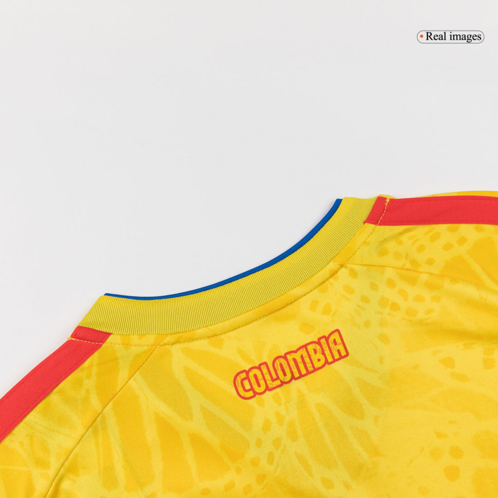 Colombia Home Soccer Jersey World Cup 2026 Yellow