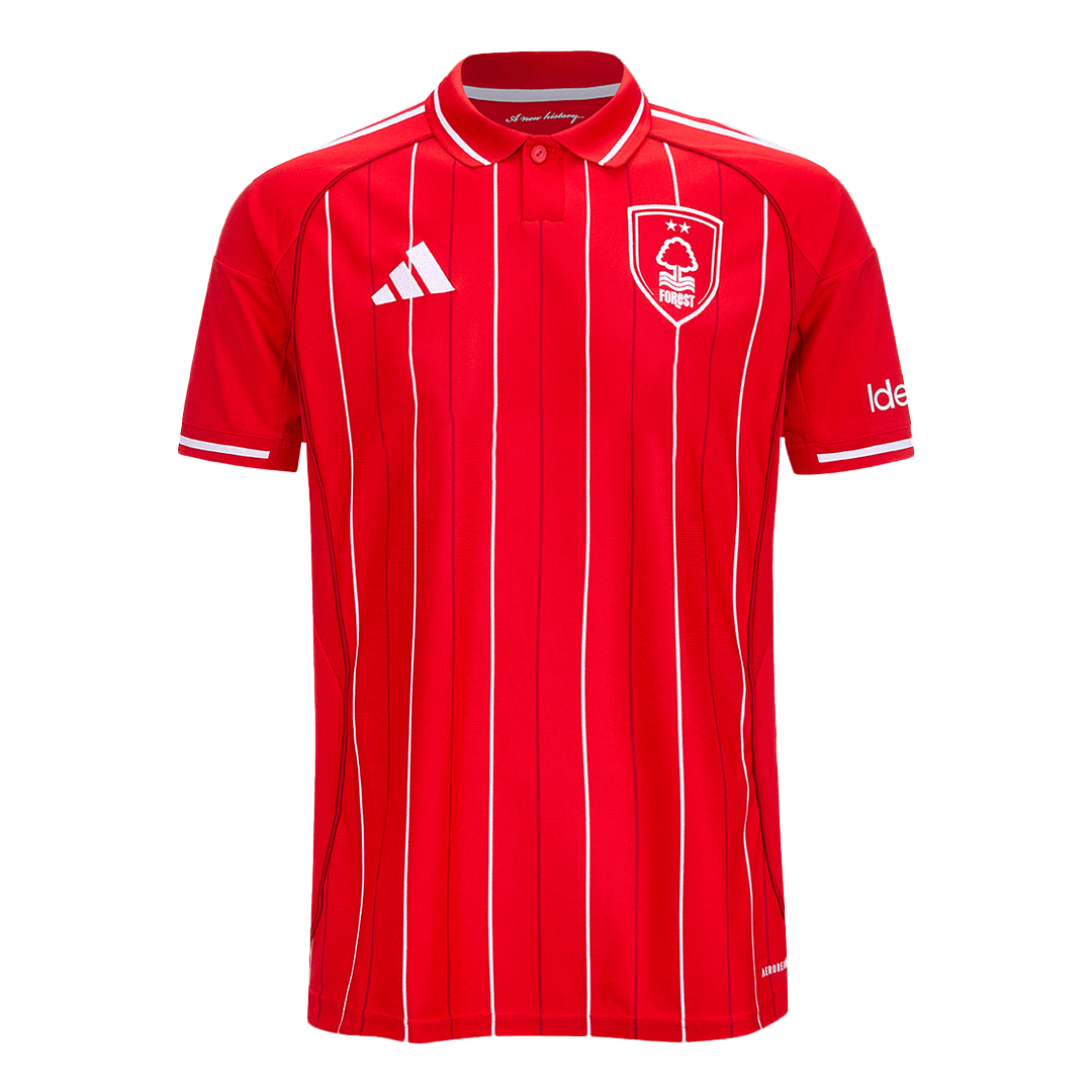 Nottingham Forest Home Jersey Authentic 2025/26 - Football Shirt | SmartJerseys | Official Quality