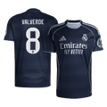 Real Madrid VALVERDE #8 Away Soccer Jersey 2025/26 - Football Shirt | SmartJerseys | Official Quality