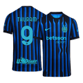THURAM #9 Authentic Inter Milan Home Soccer Jersey 2025/26 Blue&Black - Football Shirt | SmartJerseys | Official Quality