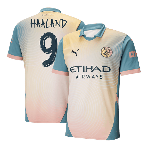Manchester City HAALAND #9 Fourth Away Soccer Jersey 2024/25 - Definitely City - Football Shirt | SmartJerseys | Official Quality