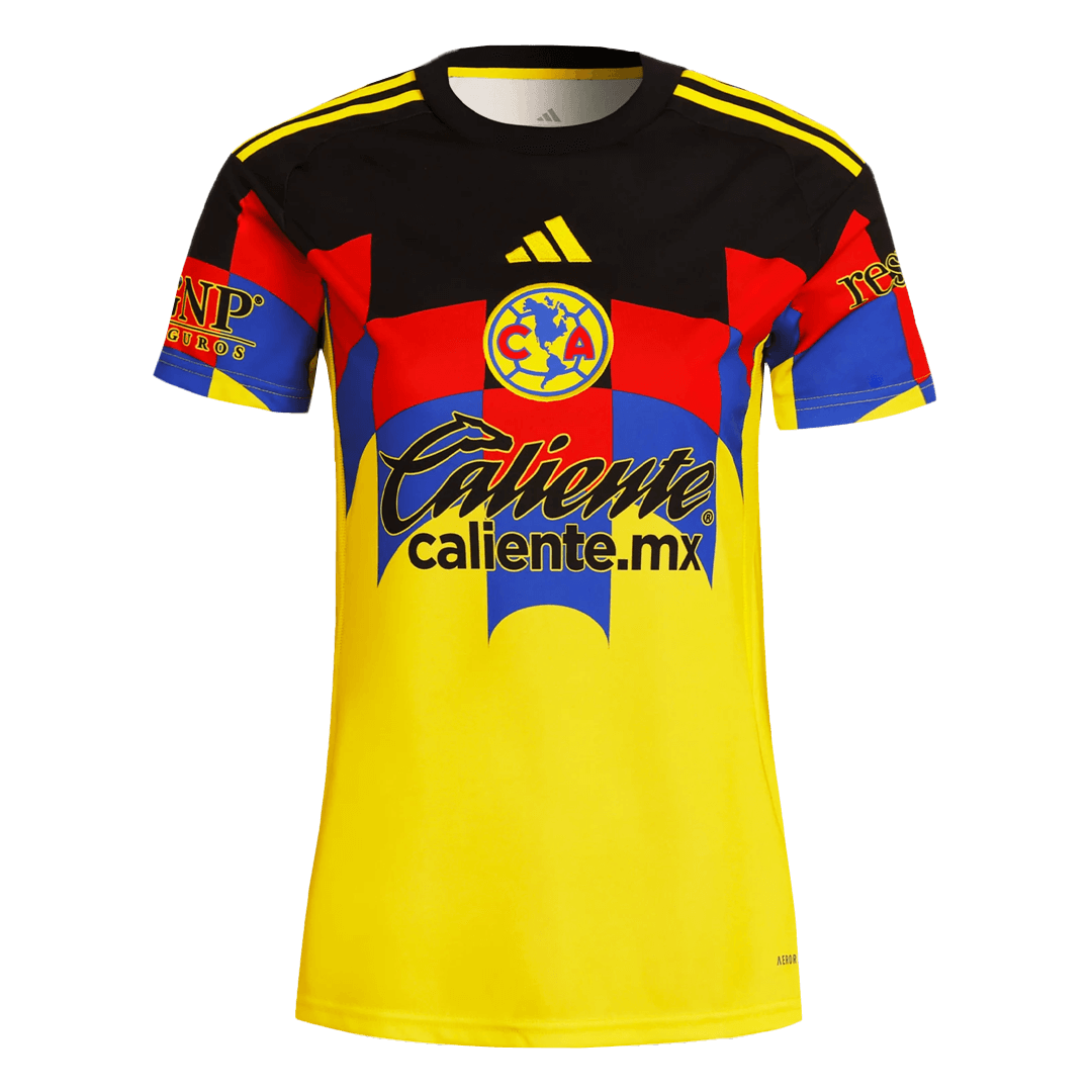 Women's Club America Home Soccer Jersey 2025/26 - Football Shirt | SmartJerseys | Official Quality