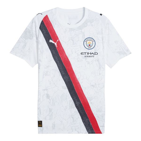 Manchester City KidSuper Soccer Jersey 2025/26 White - Club World Cup - Football Shirt | SmartJerseys | Official Quality