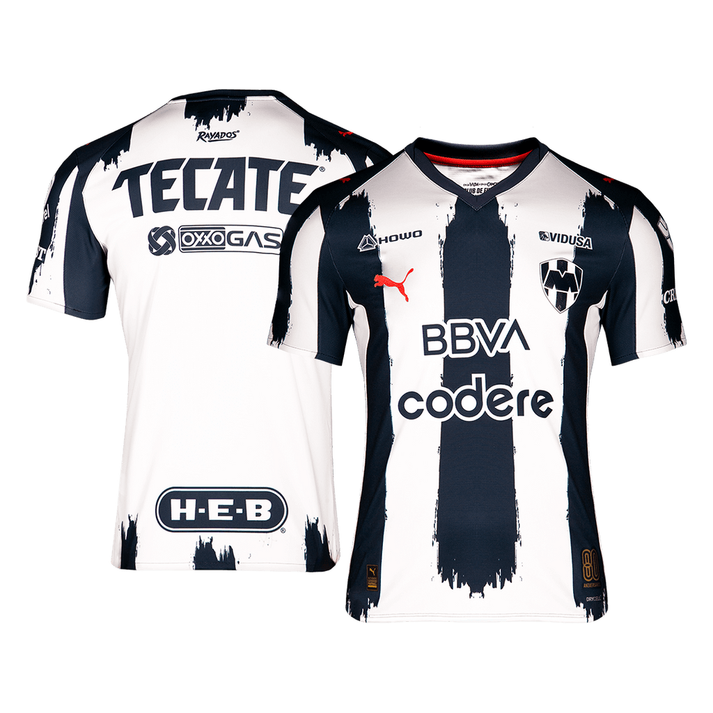 Camiseta de fútbol local del Monterrey 2025/26